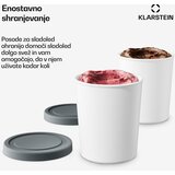 Klarstein Komplet za led | 1 liter | plastika | primerno za pomivanje v pomivalnem stroju | Shoptok.si