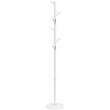  Stojalo za plašče belo 175 cm železo s prašnim premazom, (21244688) | Shoptok.si