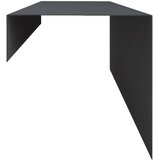 Profil za rubove vrta 2 kom. 100 x 15 x 15 cm Čelik Antracit | shoptok.hr