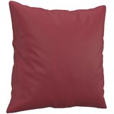  3-dijelni set sofa s jastucima boja vina od umjetne kože | shoptok.hr