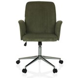 MID.YOU Pisarniški Stol Solao Cord, Temno Zelena | Shoptok.si