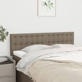  Uzglavlja smeđesiva 144x5x78/88 cm od tkanine | shoptok.hr