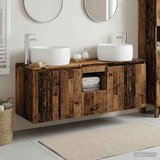  Set ormarića za kupaonicu 3 kom. Staro drvo 49 5 x 44 5 x 66 cm - Staro drvo | shoptok.hr