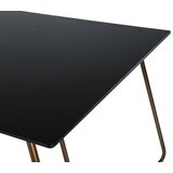 Venture Home Petra pravokutni blagovaonski stol 190 × 90 cm, crni | shoptok.hr