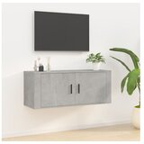  Zidni TV ormarić siva boja betona 100x34 5x40 cm | shoptok.hr