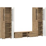  Set TV komoda s ladicama Umjetnički hrast Konstruirano drvo | shoptok.hr