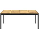  Stol za večeru u vrtu Bijela i crna 180 x 88,5 x 75 cm | shoptok.hr