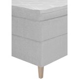Welnova POSTELJA BOXSPRING 180 cm x 200 cm , tekstil svetlo siva | Shoptok.si