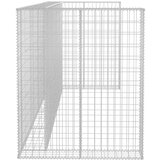 vidaXL gabionski zid za kante od pocinčanog čelika 320 x 100 x 120 cm | shoptok.hr