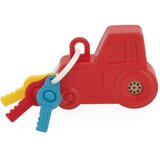 Janod Sound and Light Tractor Keychain aktivna igračka od drva 18m+ 1 kom | shoptok.hr
