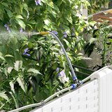  Vrtna saksija Bijeli 40 x 40 x 142 cm Plastika | shoptok.hr
