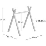 Kave Home Luk za igranje Maralis – | shoptok.hr
