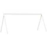 vidaXL Krevet na kat s ljestvama i krovom bijeli 80x200 cm od borovine | shoptok.hr