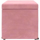  Stolica Ružičasta 61 x 41 x 40 cm Svileni i Fino Radeći Drvo - Ružičasta 60 cm Baršun | shoptok.hr