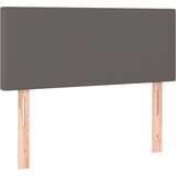 S oprugama i madracem sivi 80 x 200 cm od umjetne kože | shoptok.hr