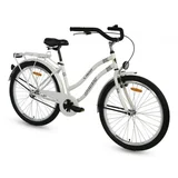 city bicikla cruiser 26" bela ( 460157 )