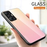 INORCO Za Infinix Hot 20S 4G protiprašno gradientno kaljeno steklo hrbtne lupine PC + TPU telefonska torbica, (22036167) | Shoptok.si