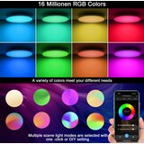 EREGOU Pametna LED Stropna Svetilka 24 W RGB: WiFi, Alexa, Google Assistant | Shoptok.si