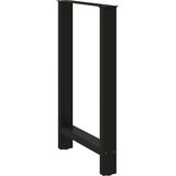  Noge za barski stol Crne 2 kom 60 x (90-91) cm Čelik | Eponuda.com