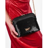 Vuch Crossbody torba Fossy Sequin Mini Black, 17 x 20 cm Slike