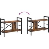  Polica Dimljeni hrast 75 x 30 x 58,5 cm Konstruirano drvo | shoptok.hr