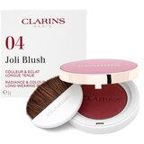 Clarins Joli Blush dolgoobstojno rdečilo 5 g odtenek 04 Cheeky Purple | Shoptok.si