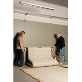 Karup Design Temno zelena raztegljiva sedežna garnitura iz rebrastega žameta 180 cm Hooked – | Shoptok.si