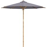  Vrtni suncobran Tamno siva Ø 240 x 260 cm bambus | shoptok.hr