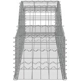  Lučne gabionske košare 2 kom 300x50x40/60 cm pocinčano željezo | shoptok.hr