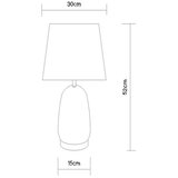 Globo 24142S - Stona lampa CLASSY 1xE27/40W/230V crna/braon | Eponuda.com
