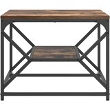  Kava Stol Dimljeni hrast 51 x 50 x 40 cm | shoptok.hr