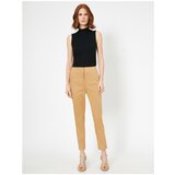 Koton Women's Brown Pocket Detailed Trousers | Shoptok.si