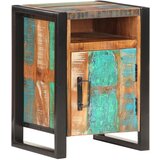 vidaXL Nočna omarica 40x35x55 cm trden predelan les Cene