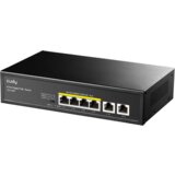  GS1006P network switch Unmanaged Gigabit Ethernet (10 /100 /1000) Power over Ethernet (PoE) Black | shoptok.hr