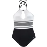 JETTE Jednodijelni kupaći kostim 'Macy' crna / bijela