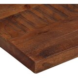 Stolna ploča 100x60x2 5 cm pravokutna masivno obnovljeno drvo | shoptok.hr