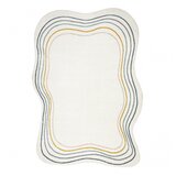 RugsX Preproga FUSION 5707 bela / temno zelena Shape - Abstrakcija, moderna, abstraktna, nepravilno 160x220 cm, (5000175990) | Shoptok.si