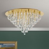 Orion DLU 2516/75 - Kristalno stropno svetlo CELESTE 12xG9/40W/230V, prečnik 75 cm, u zlatnoj boji | Eponuda.com