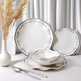 Hermia Servis za ručavanje, 24 komada, Beli | Eponuda.com
