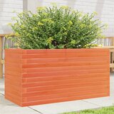 Maison Chic Vrtno cvetlično korito - Cvetlični Lonec voščeno rjavo 90x40x46 cm trdna borovina, (21789509) | Shoptok.si