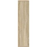  Regal za knjige boja hrasta 89x24x101,5cm od konstruiranog drva | shoptok.hr
