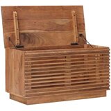  Kutija za spremanje s pohranom Prirodna 85 x 40 x 46 cm | shoptok.hr