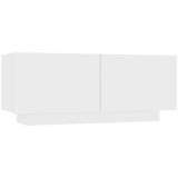  Noćni ormarić bijeli 100 x 35 x 40 cm od iverice | shoptok.hr