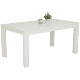 Mömax jedilna miza viola, bela, 160 x 90 cm, predal | Shoptok.si