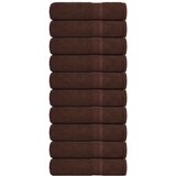 vidaXL Brisače za tuširanje FROGN 10 kosov rjave 70x140 cm 360 g/m², (5000208296) Cene