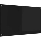  Kuhinjski zid Crna 100 x 60 cm Staklo otporno na udarce | Eponuda.ba