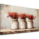  Rustikalna ljepota u porculanu | 100% originalno oslikano akrilom | shoptok.hr