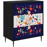  Komoda MAINZ Cvjetni uzorak 66 x 36,5 x 76 cm Konstruirano drvo | shoptok.hr