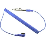 ESD kabel za za uzemljenje 1.83 m Conrad Components SpKL-10-183-SK pritisni gumb 10 mm krokodil stezaljka