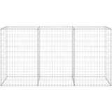  Gabionski zid s poklopcima od pocinčanog čelika 200x60x100 cm | shoptok.hr